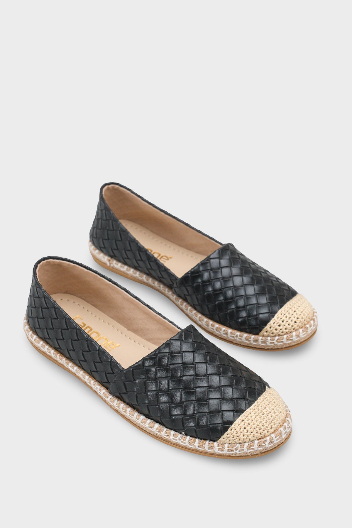 Capone Pasarella 001 Women Black Espadrille