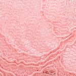Capone Pennie Lace Mesh Embroidered Women Pink Ballet Flat