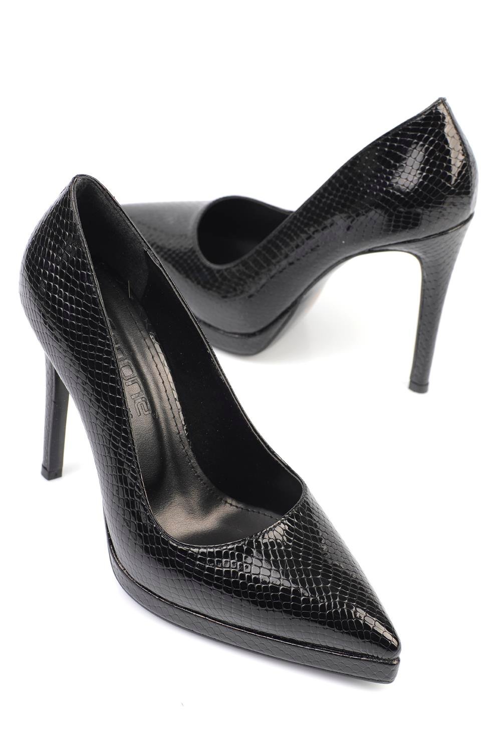 Capone Pointed Toe Platform High Heels Woman Shoes
