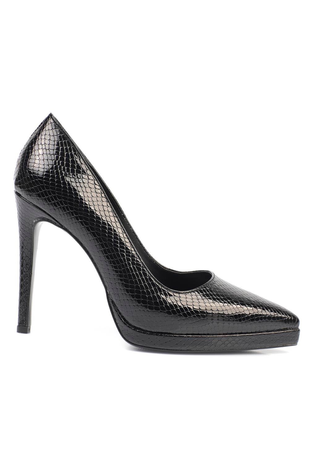 Capone Pointed Toe Platform High Heels Woman Shoes