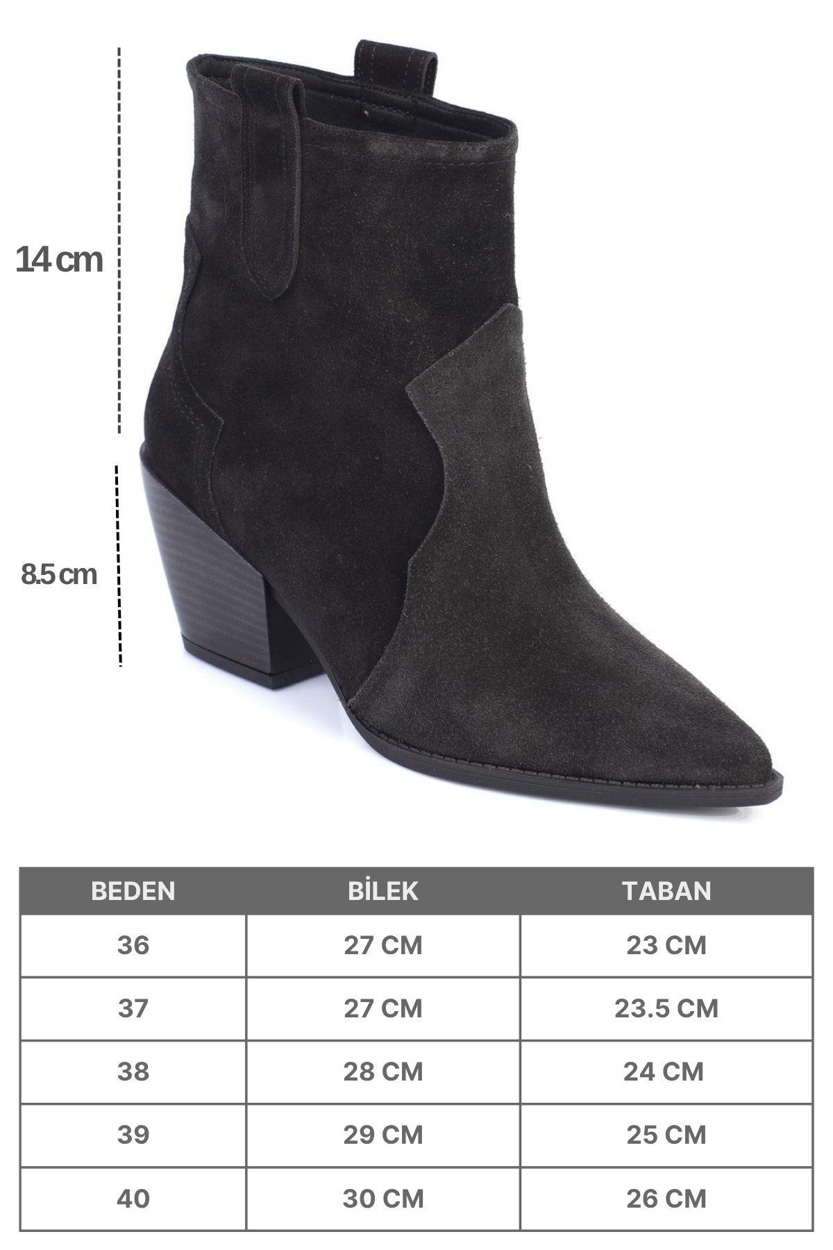 Capone Pointed-Toe Side-Zip Women Black Cowboy Boots