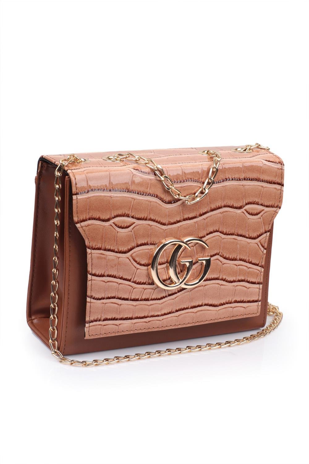 Capone Portofino Women Nude Shoulder Bag