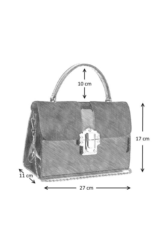 Capone Prag Women Black Handbag