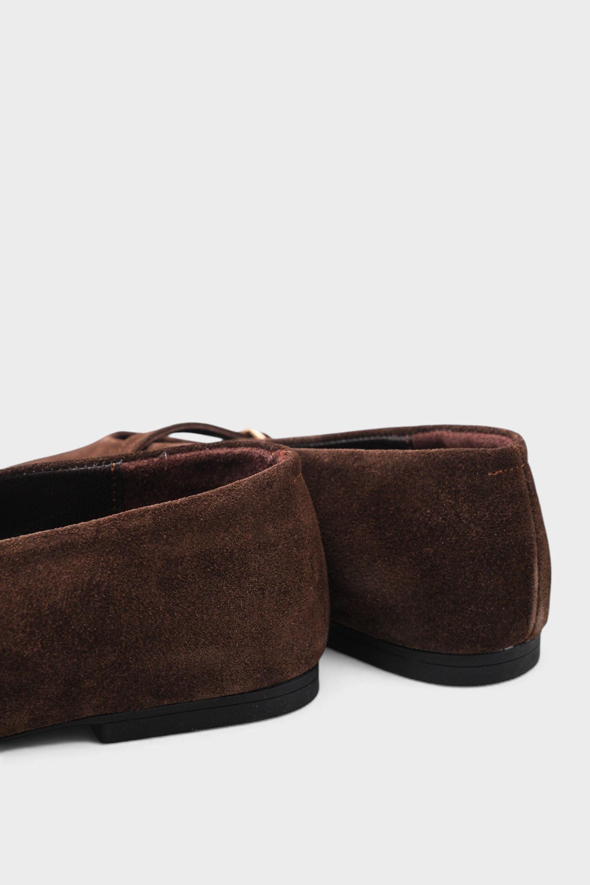 Capone Robyn Genuine Leather Women Brown Ballet Flat