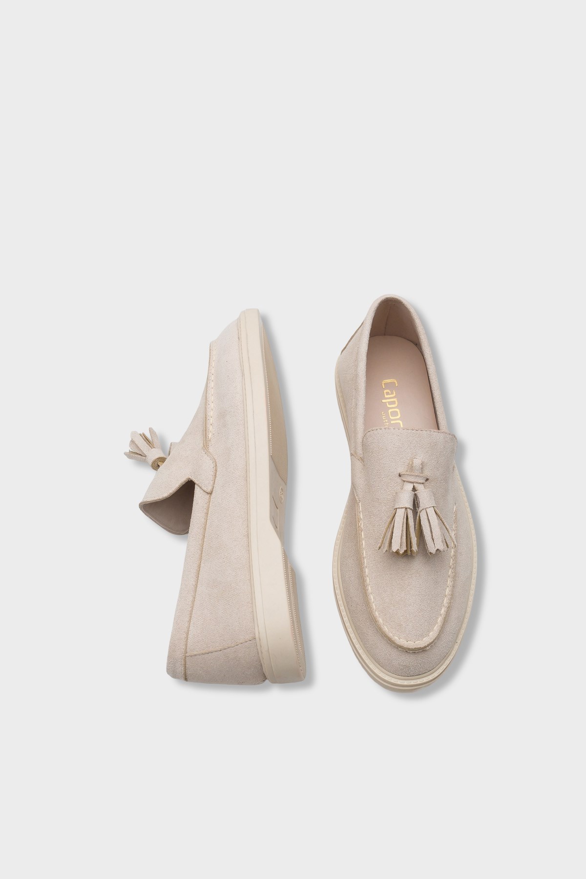Capone Ronnica Women Sued Beige Loafer