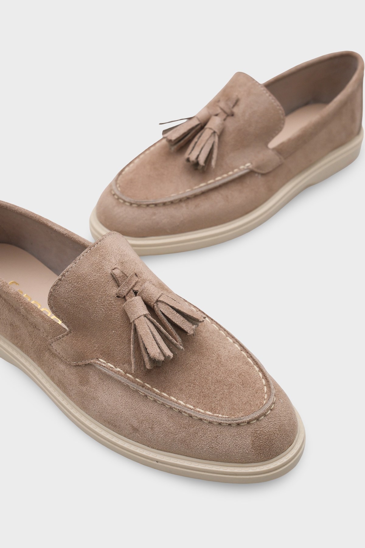 Capone Ronnica Women Sued Mink Loafer