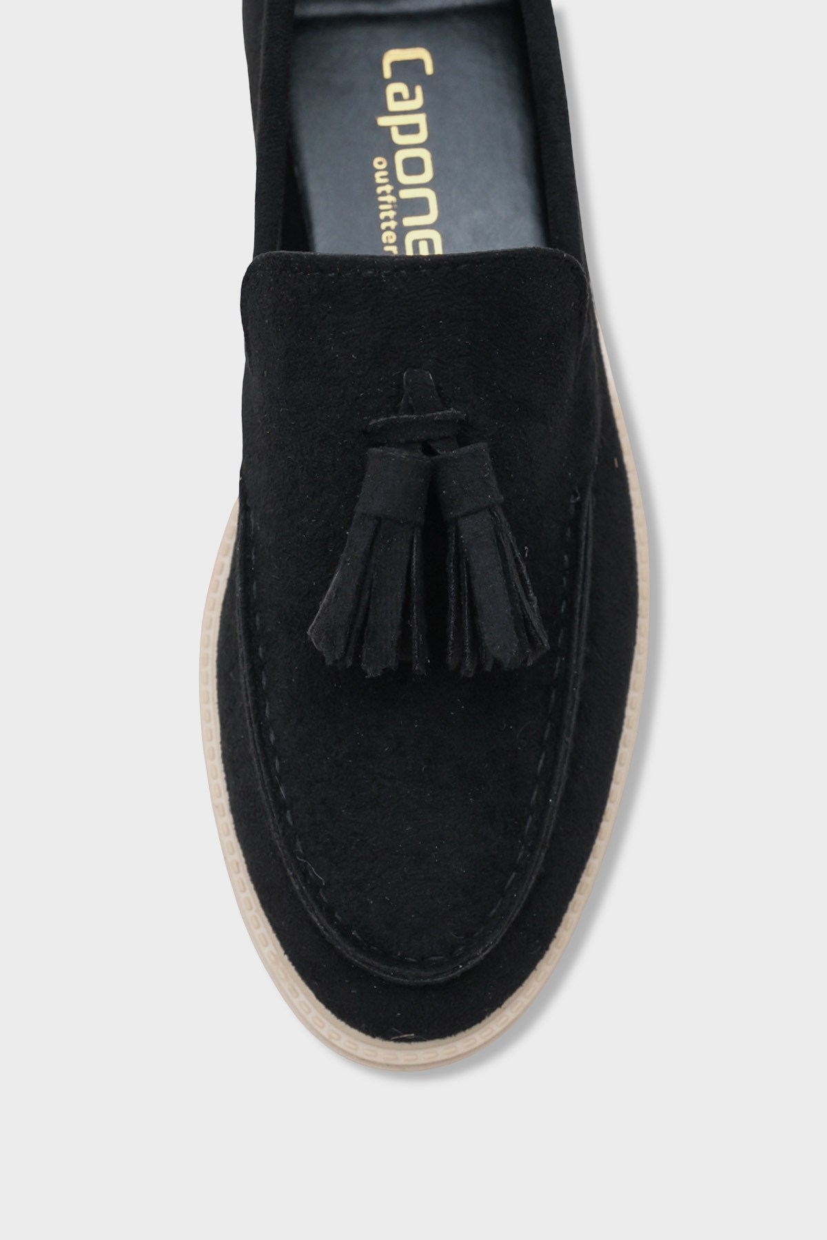 Capone Ronnica Women Suede Black Loafer