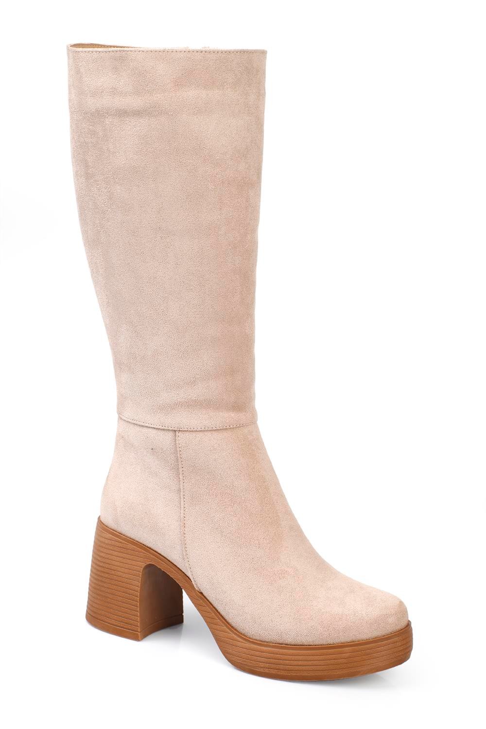 Capone Round Toe Woman Knee High Boots