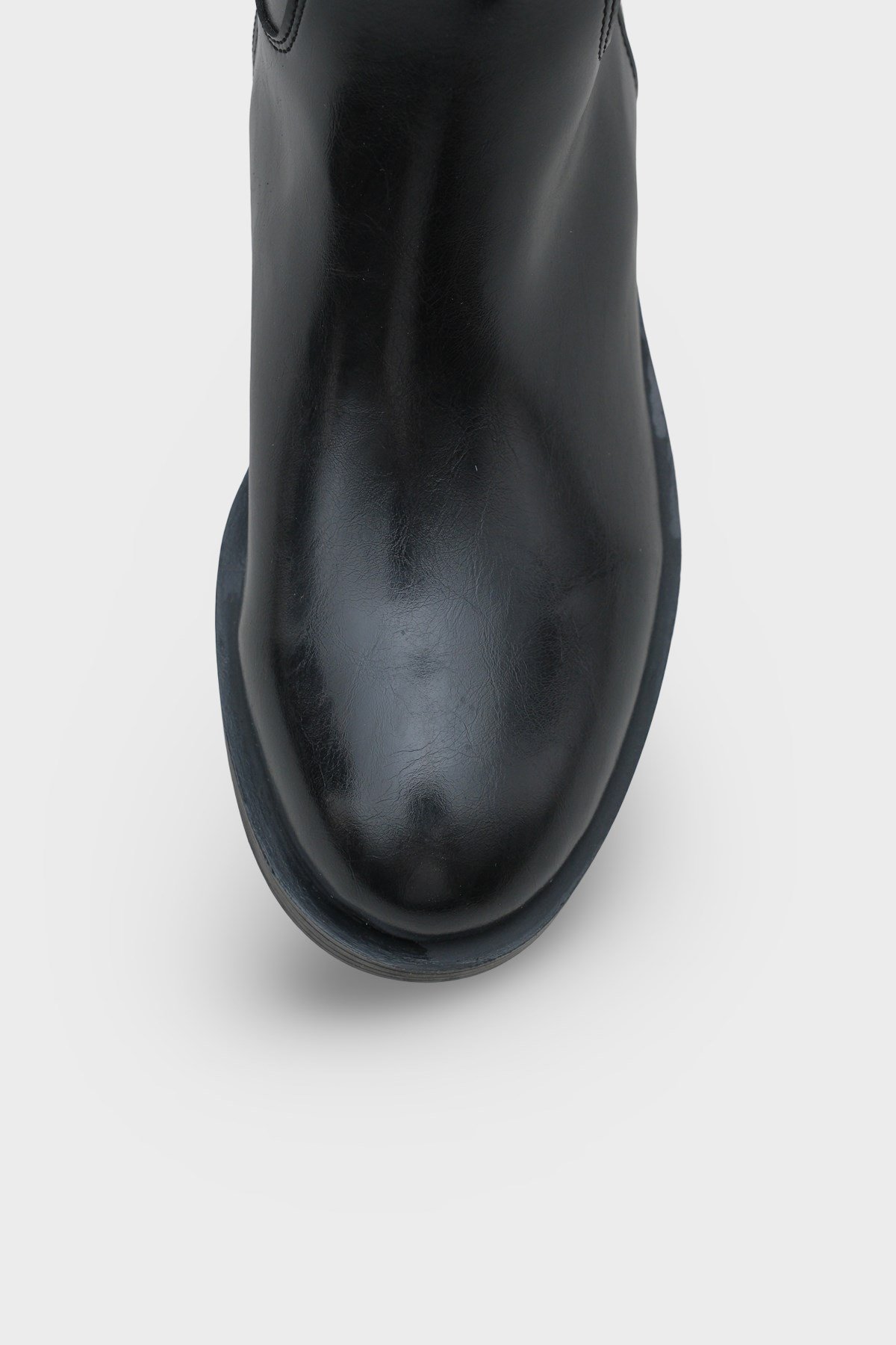 Capone Round Toe Women Black Boots