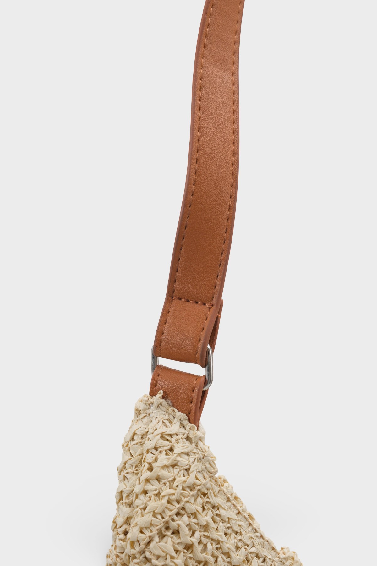 Capone Santorini Raffia Look Women Beige Shoulder Bag