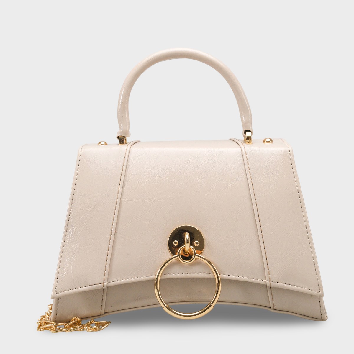 Capone Savonita Special Women Beige Handbag