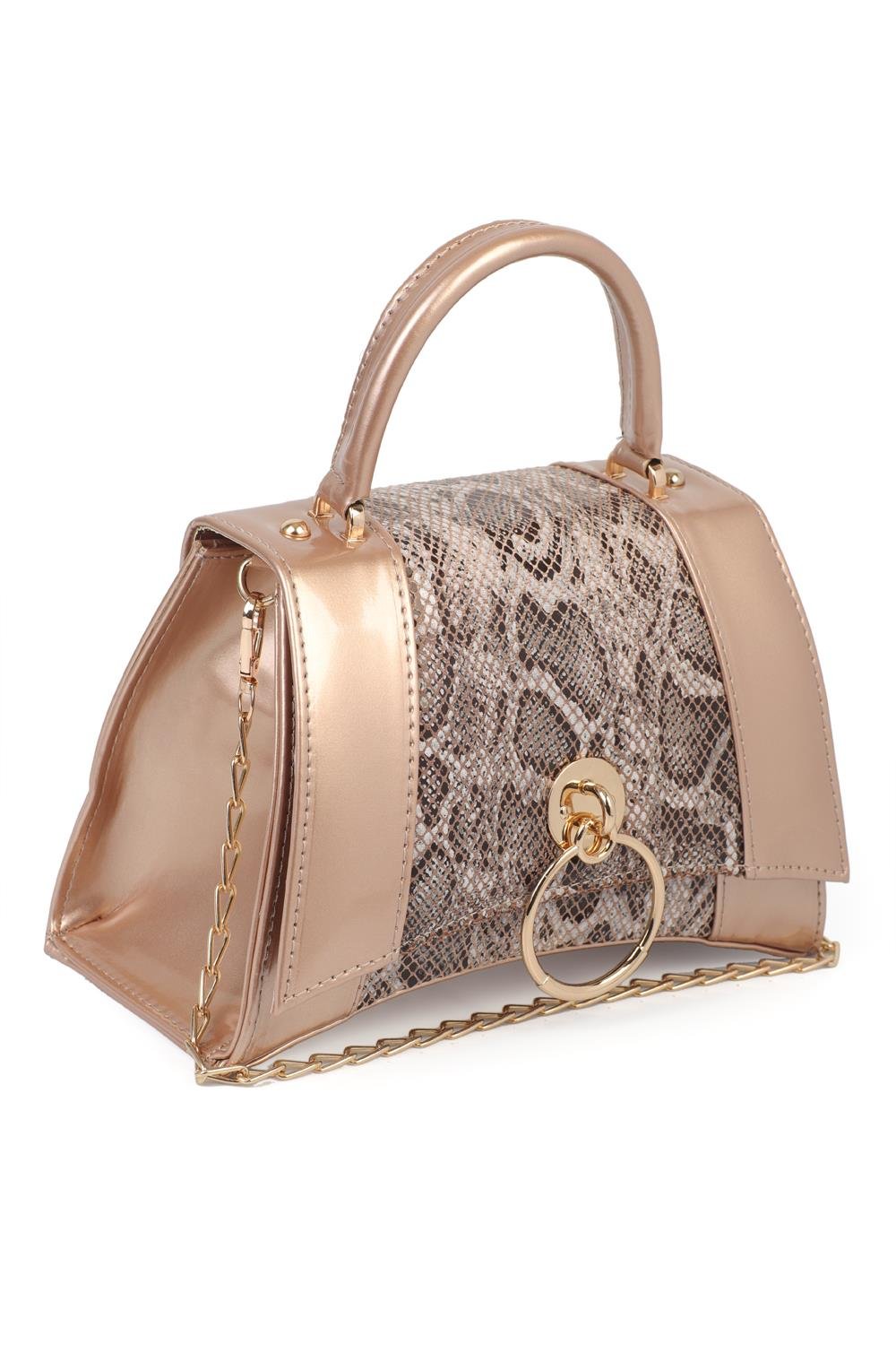 Capone Savonita Special Women Copper Handbag