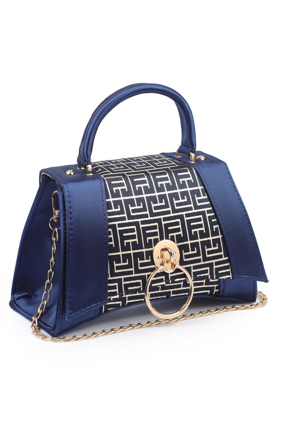 Capone Savonita Special Women Navy Handbag