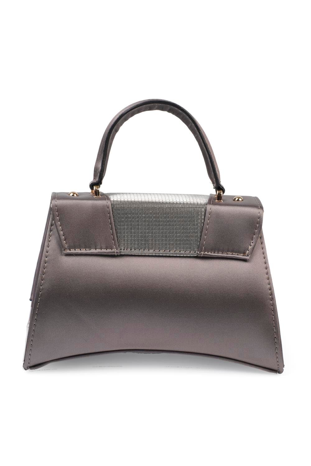 Capone Savonita Special Women Platinum Handbag