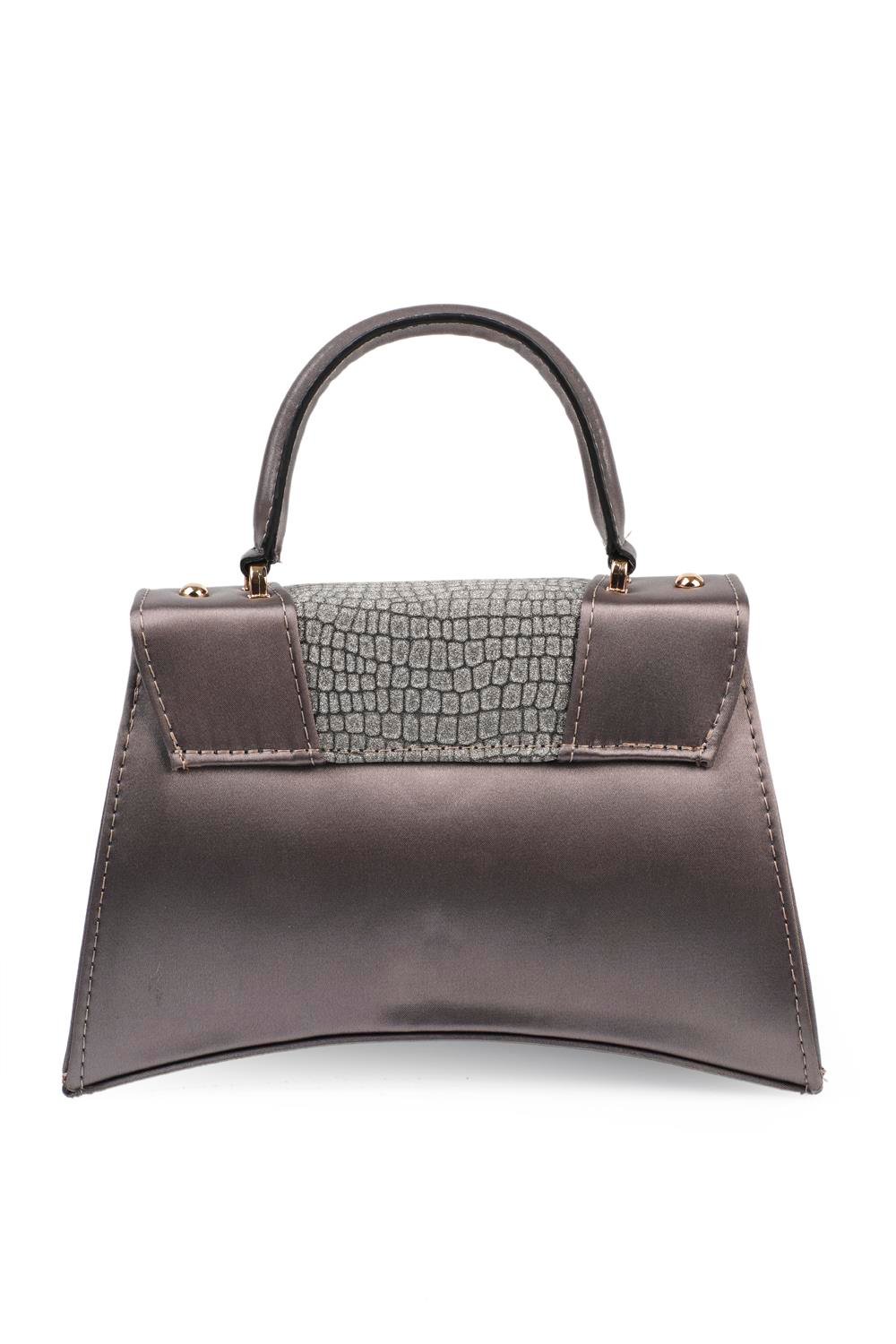 Capone Savonita Special Women Platinum Handbag