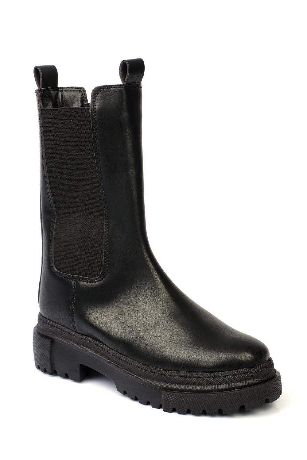 Capone Side Elastic Ankle Boots