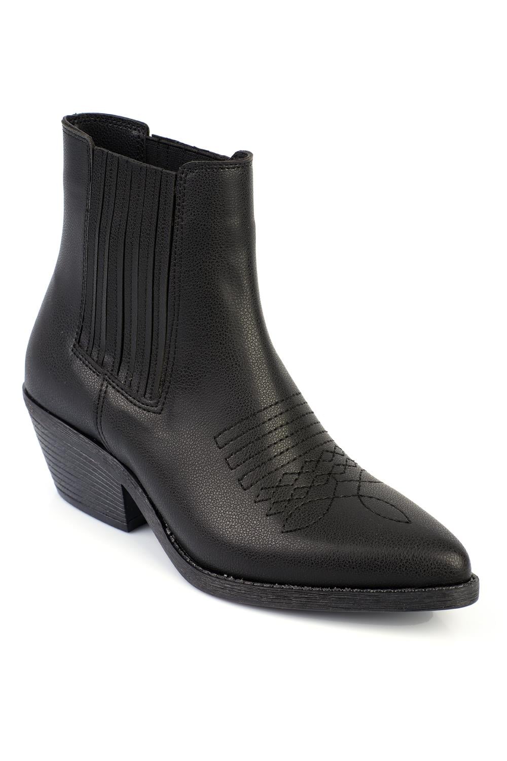 Capone Side Elastic Cowboy Boots