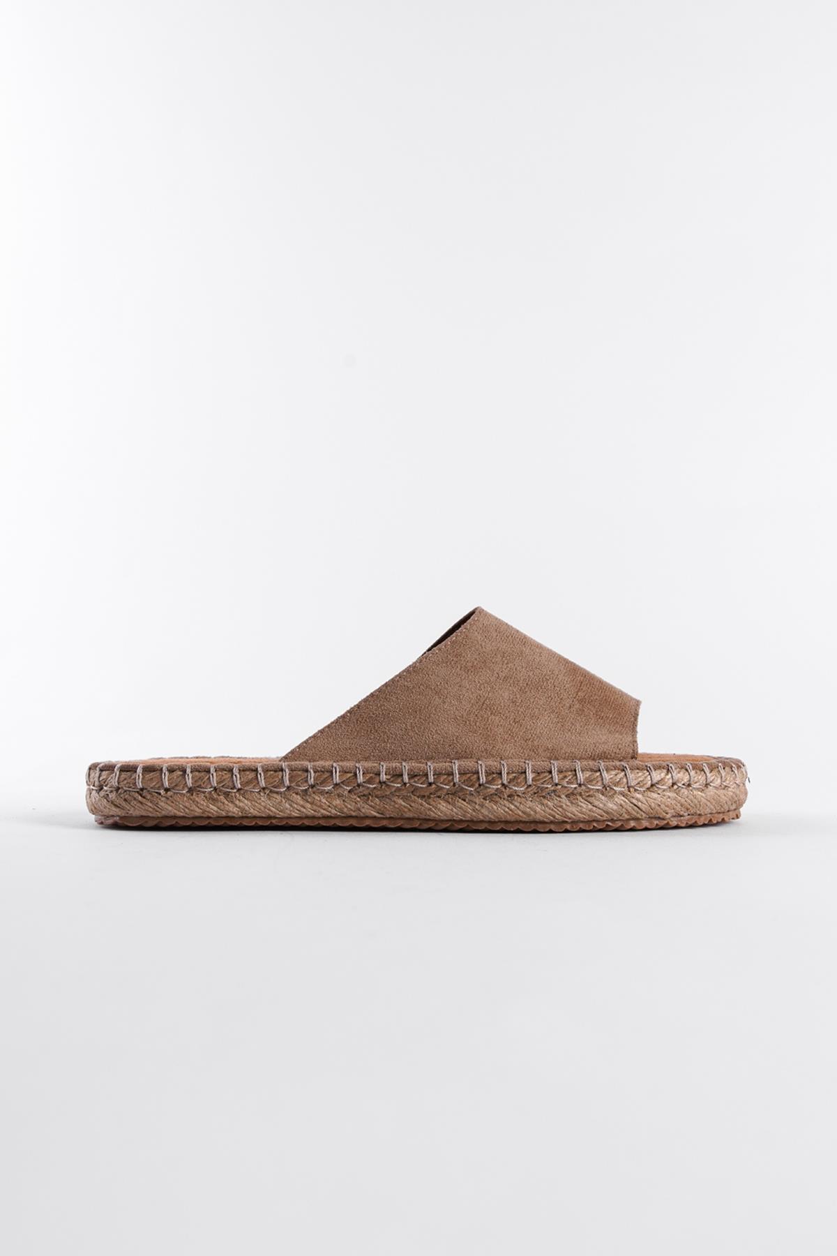 Capone Single Strap Women Mink Espadrille Sandals