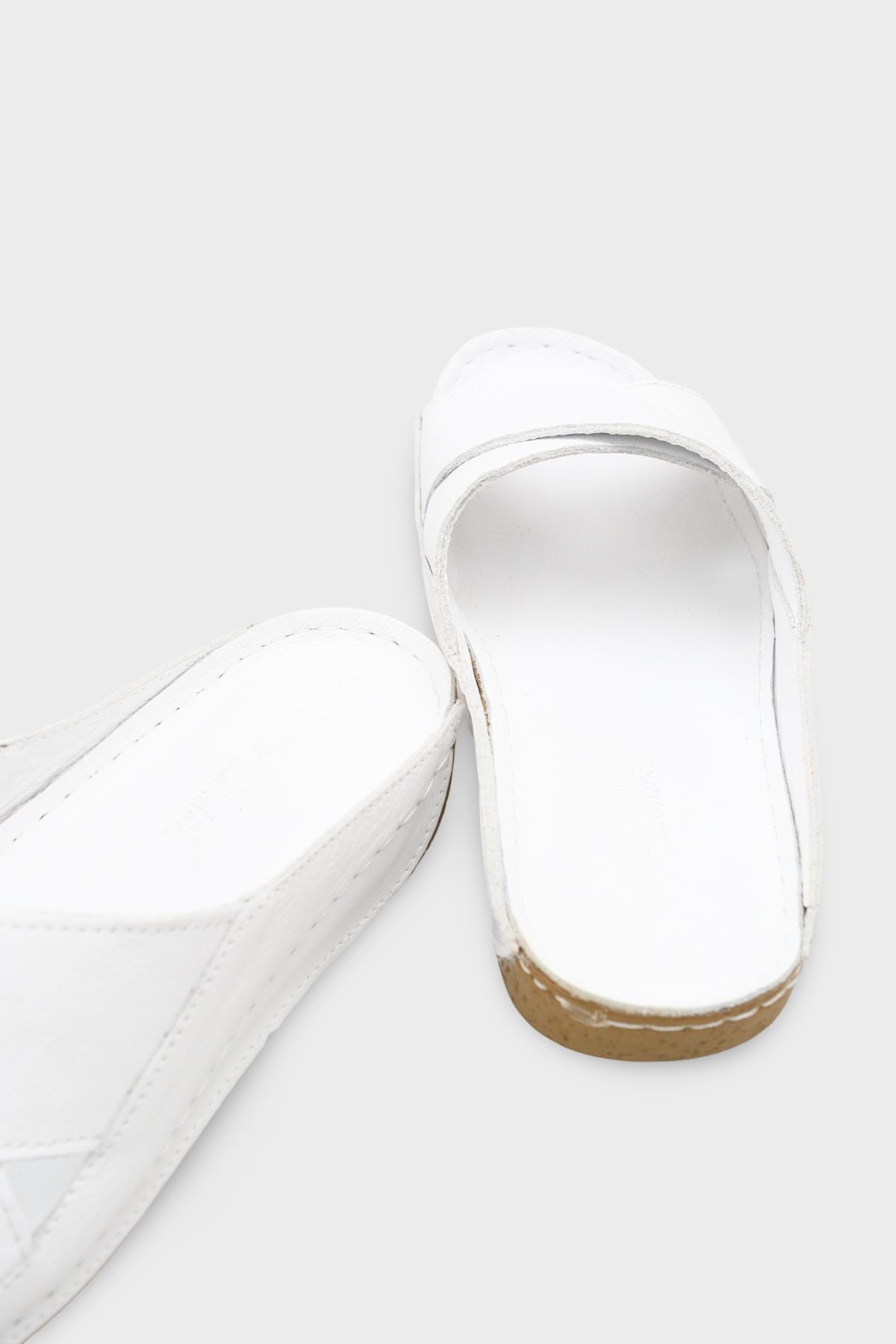 Capone Sophi Genuine Leather Soft Comfort Women White Sandal