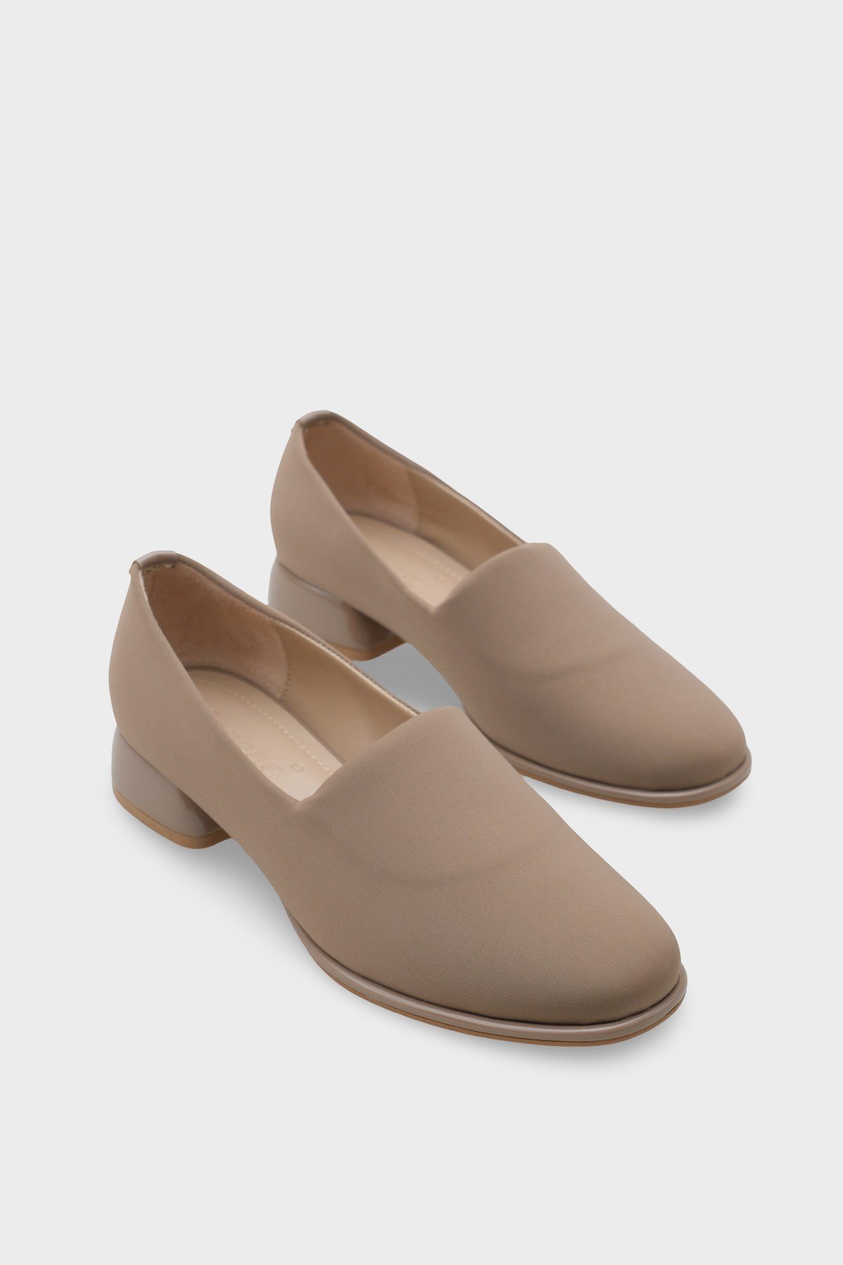 Capone Stretch Short-Heeled Comfort Women Mink Shoes