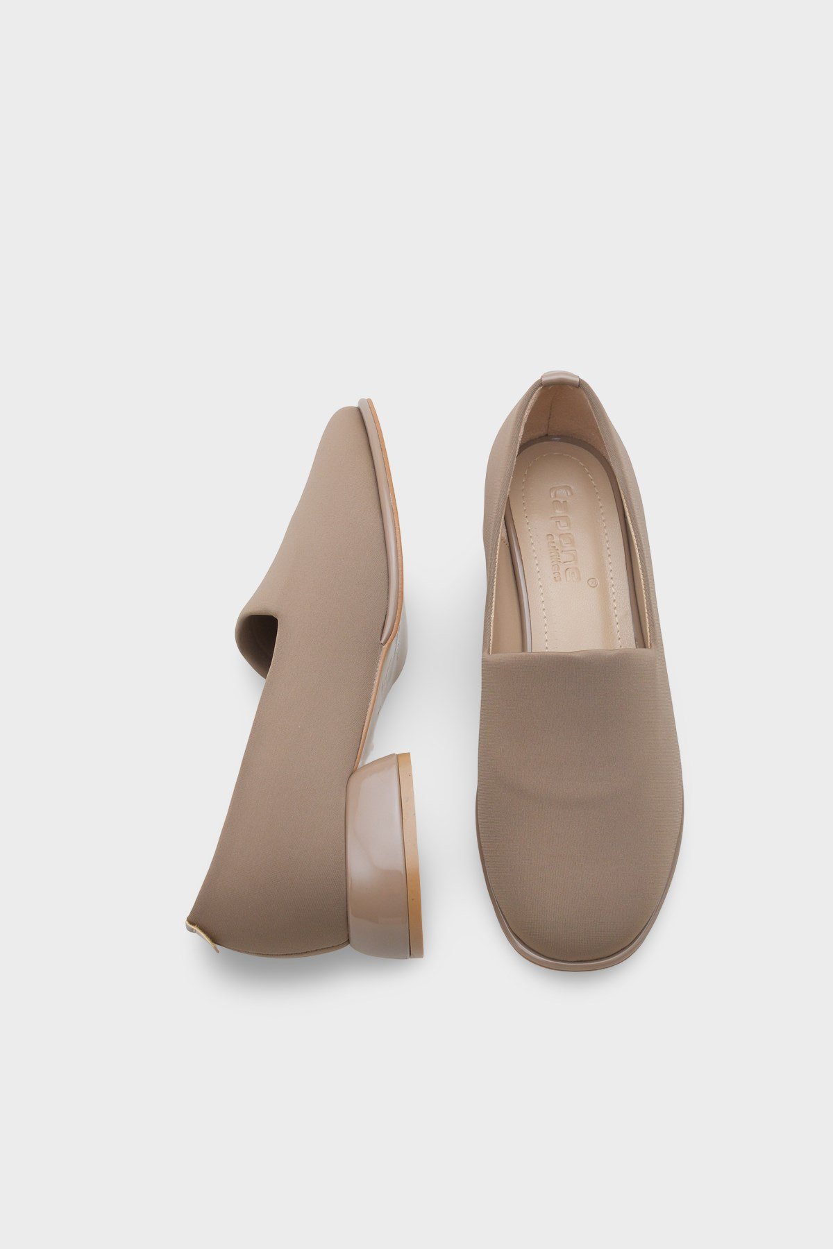 Capone Stretch Short-Heeled Comfort Women Mink Shoes