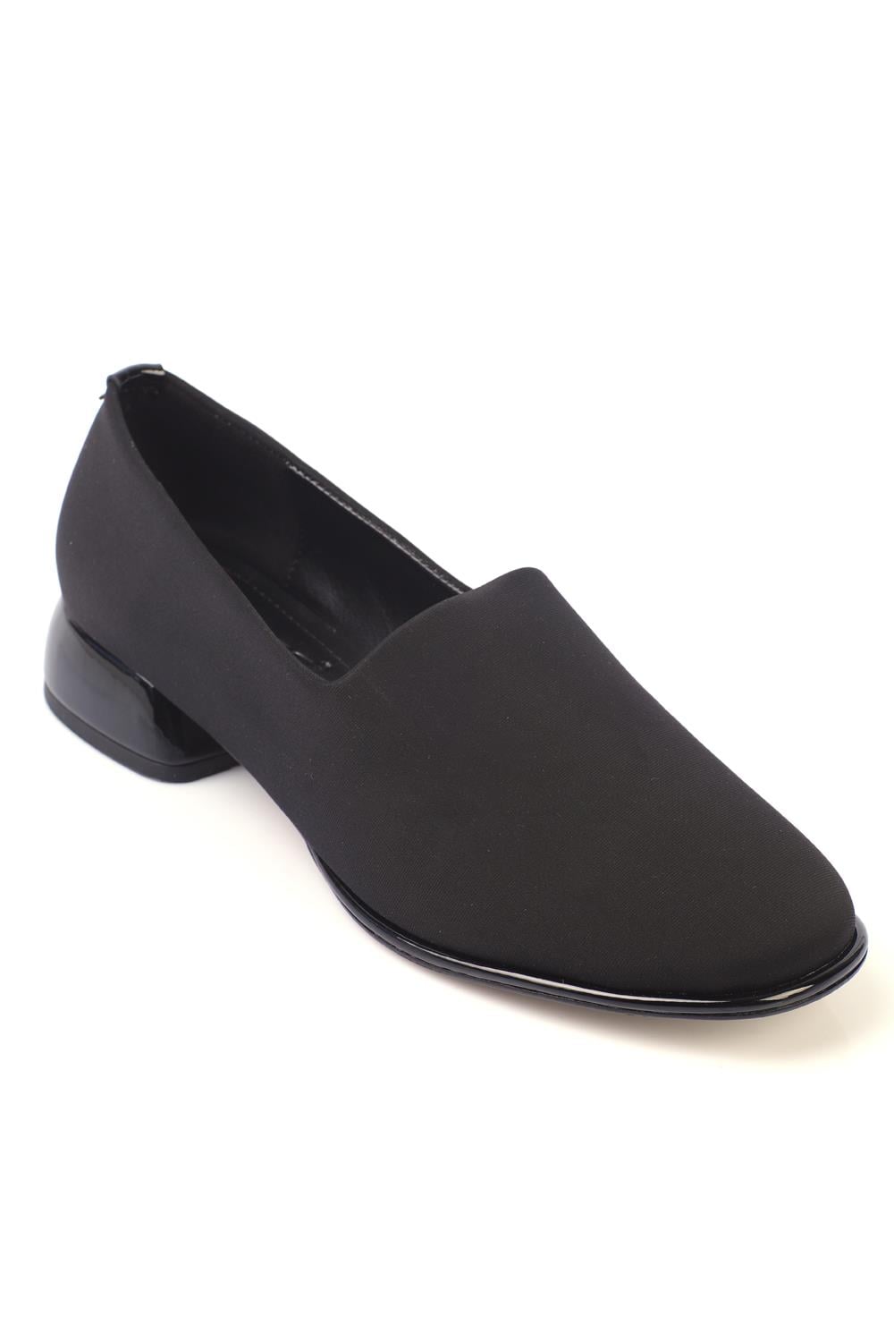Capone Stretch Short-Heeled Comfort Women  Shoes