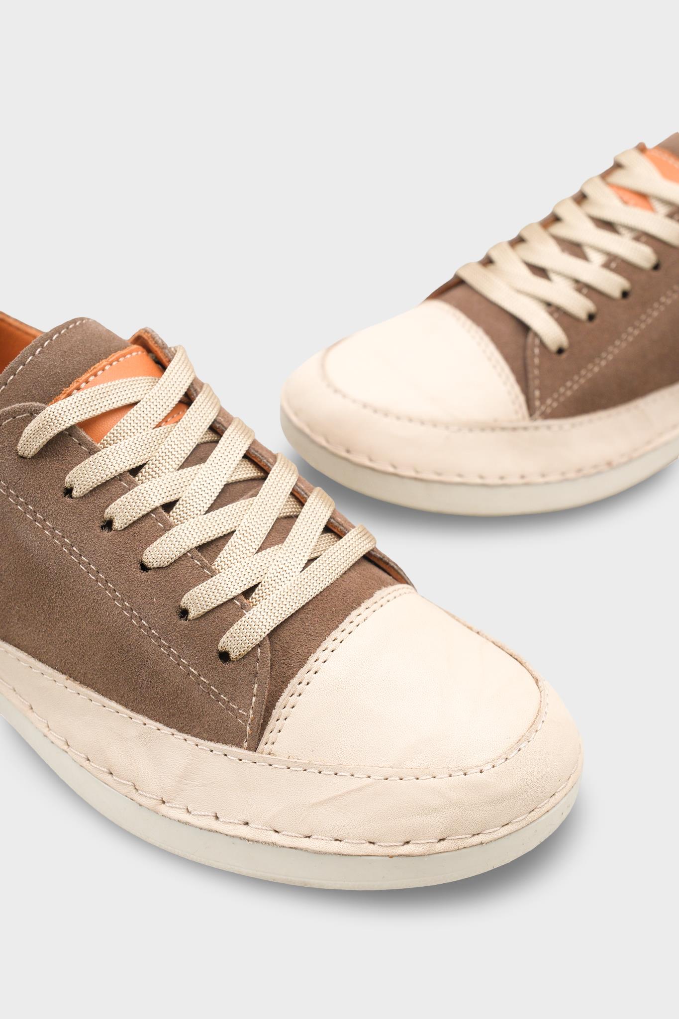 Capone Susette Genuine Leather Soft Comfort Women Mink Sneaker