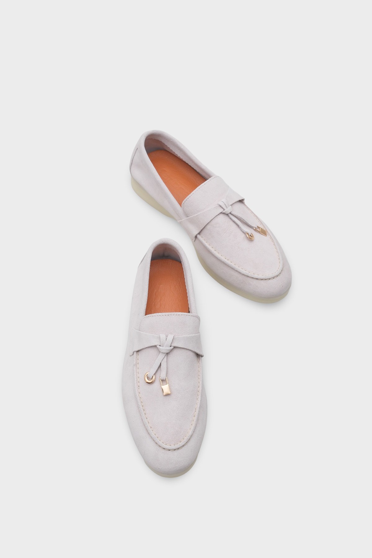 Capone Vikki Genuine Leather Women Beige Loafer