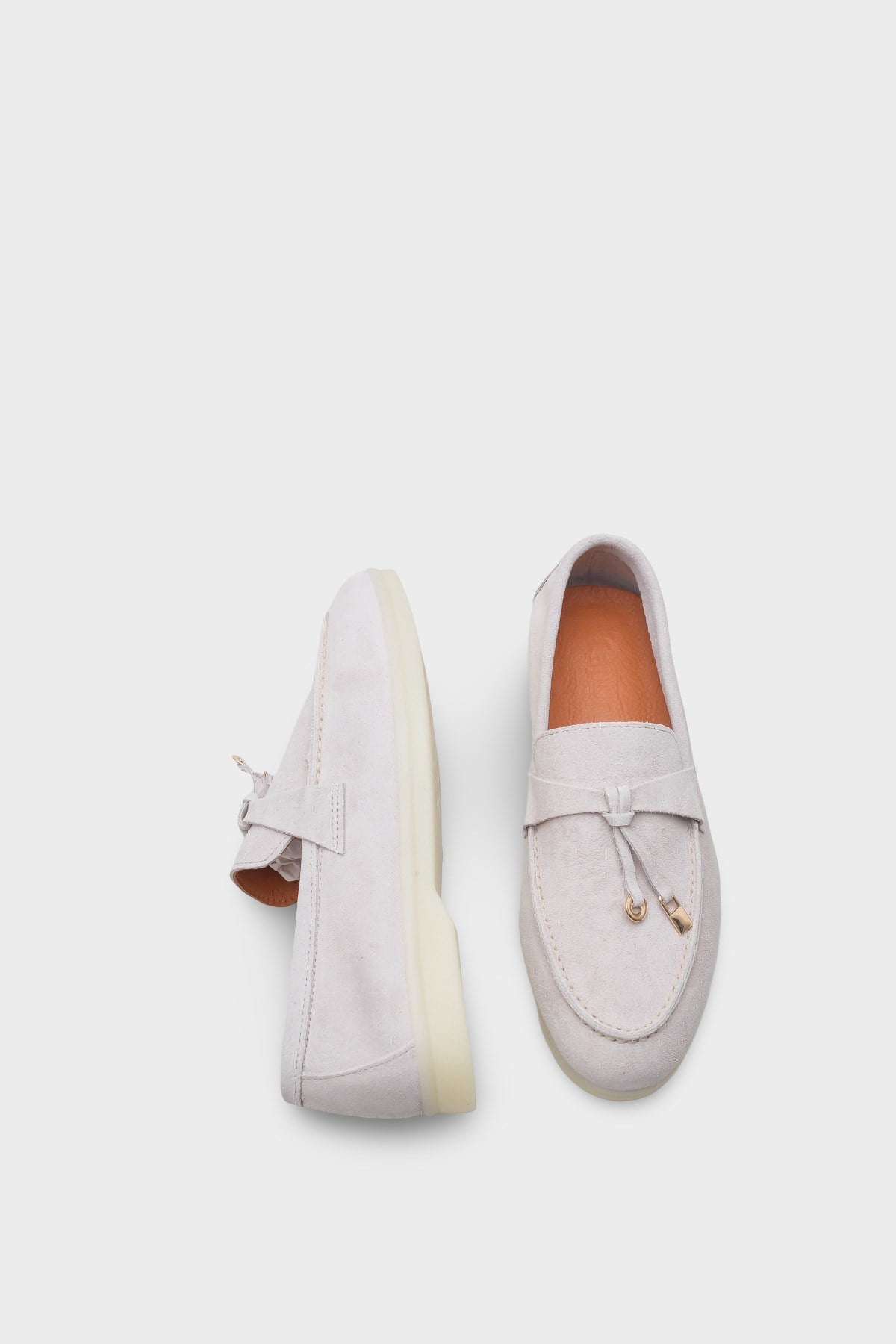 Capone Vikki Genuine Leather Women Beige Loafer
