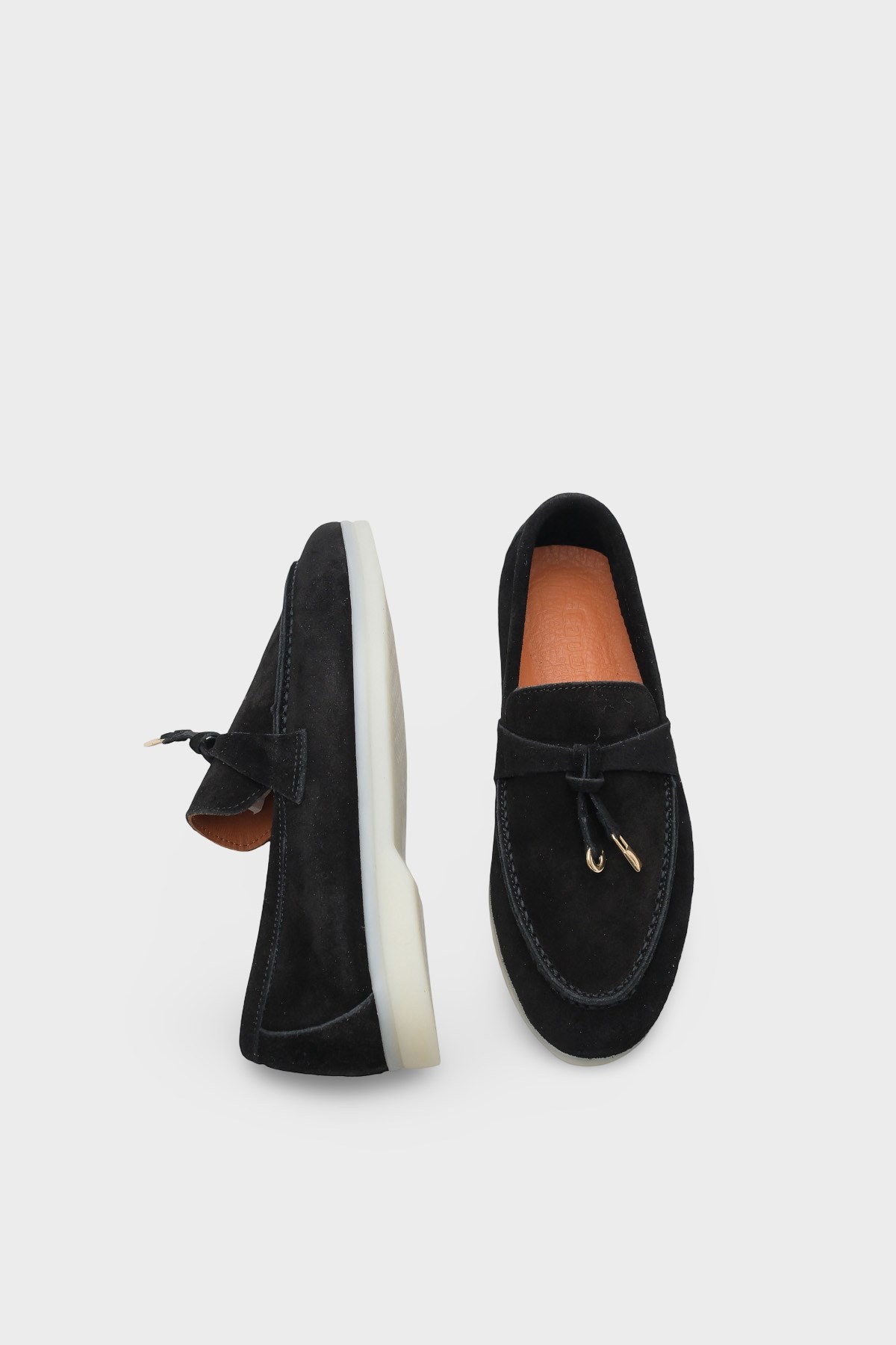 Capone Vikki Genuine Leather Women Black Loafer