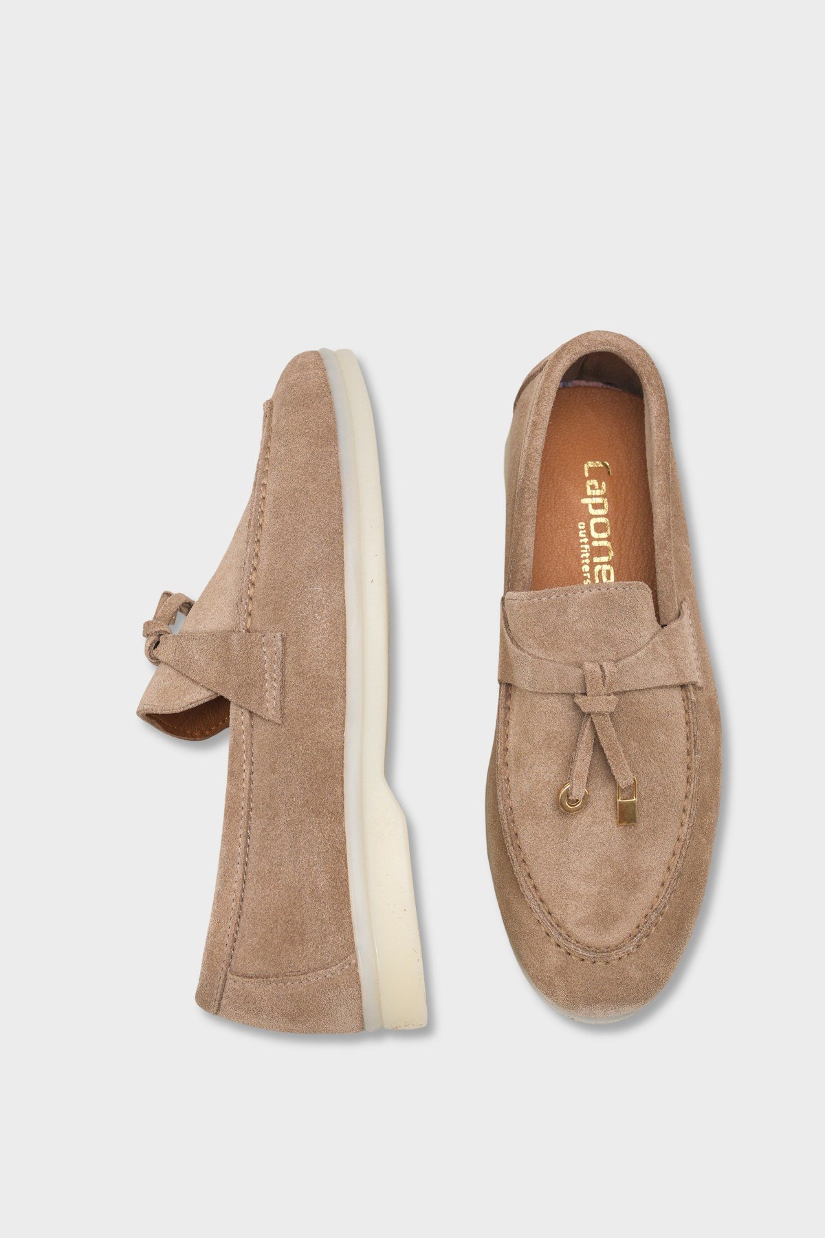 Capone Vikki Genuine Leather Women Mink Loafer