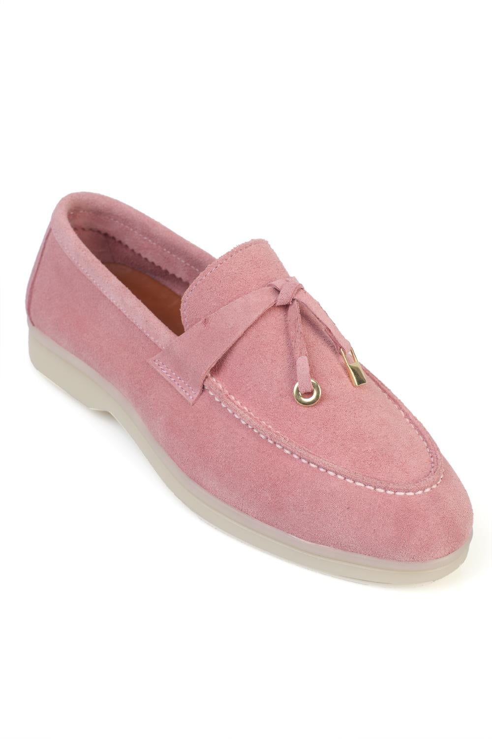 Capone Vikki Genuine Leather Women Pink Loafer