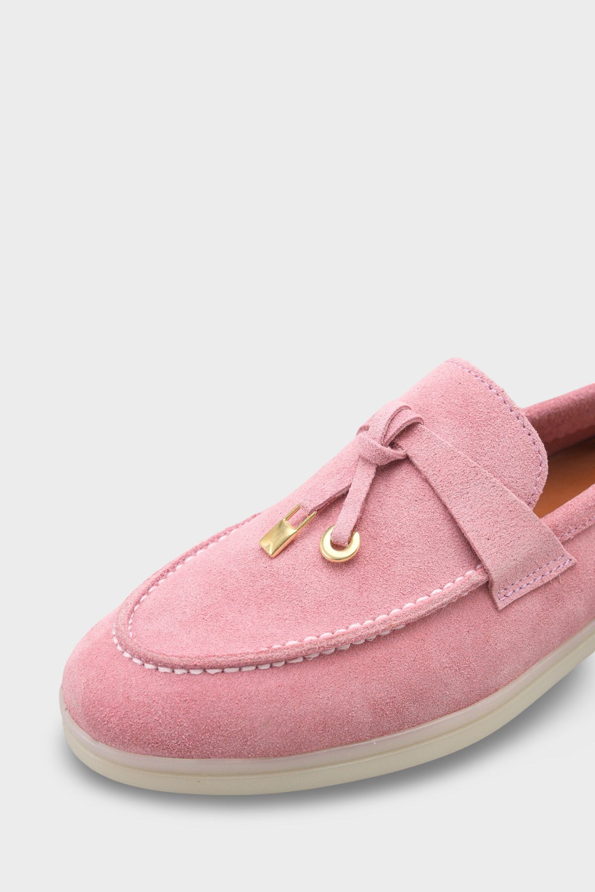 Capone Vikki Genuine Leather Women Pink Loafer
