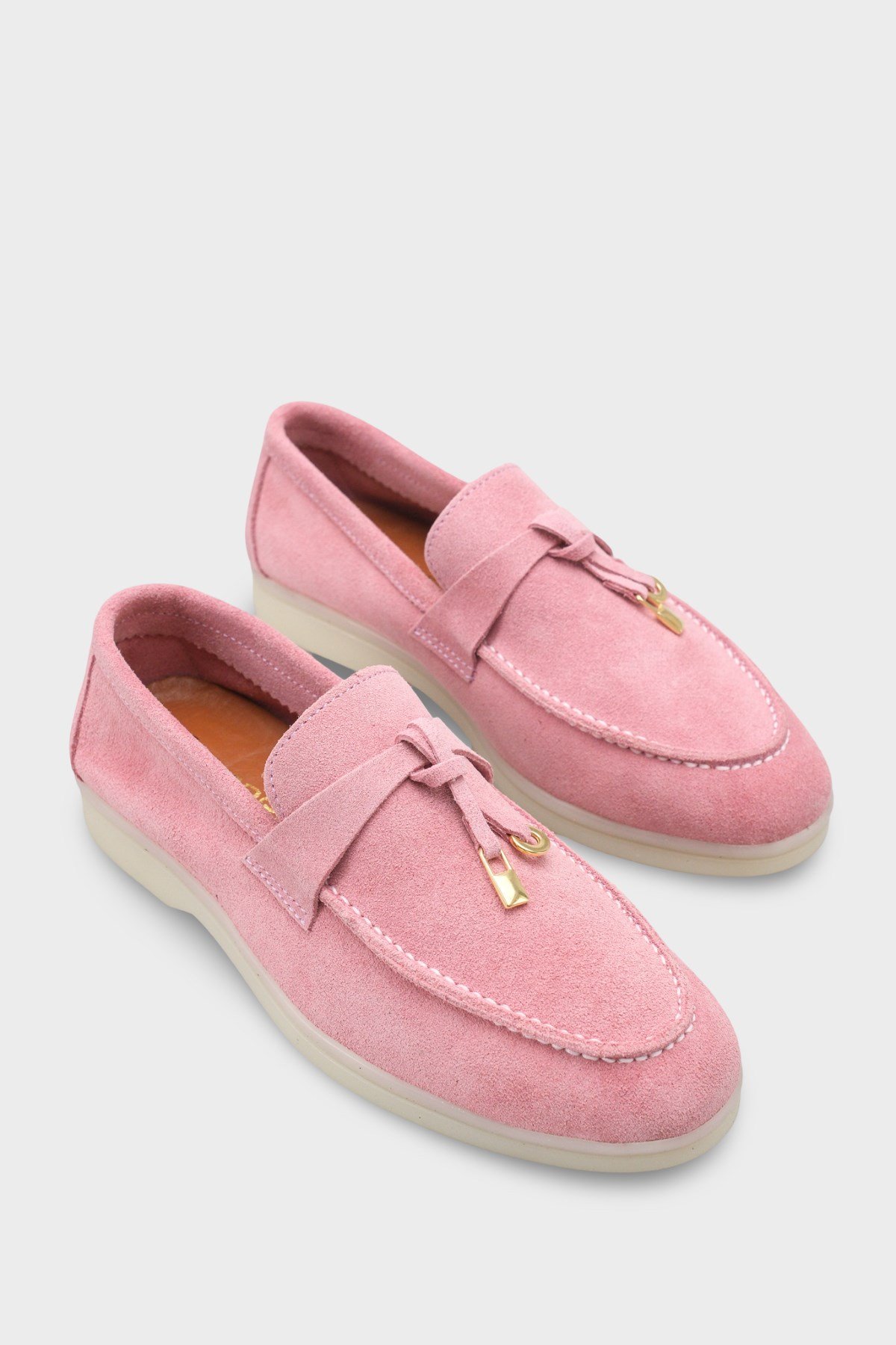 Capone Vikki Genuine Leather Women Pink Loafer