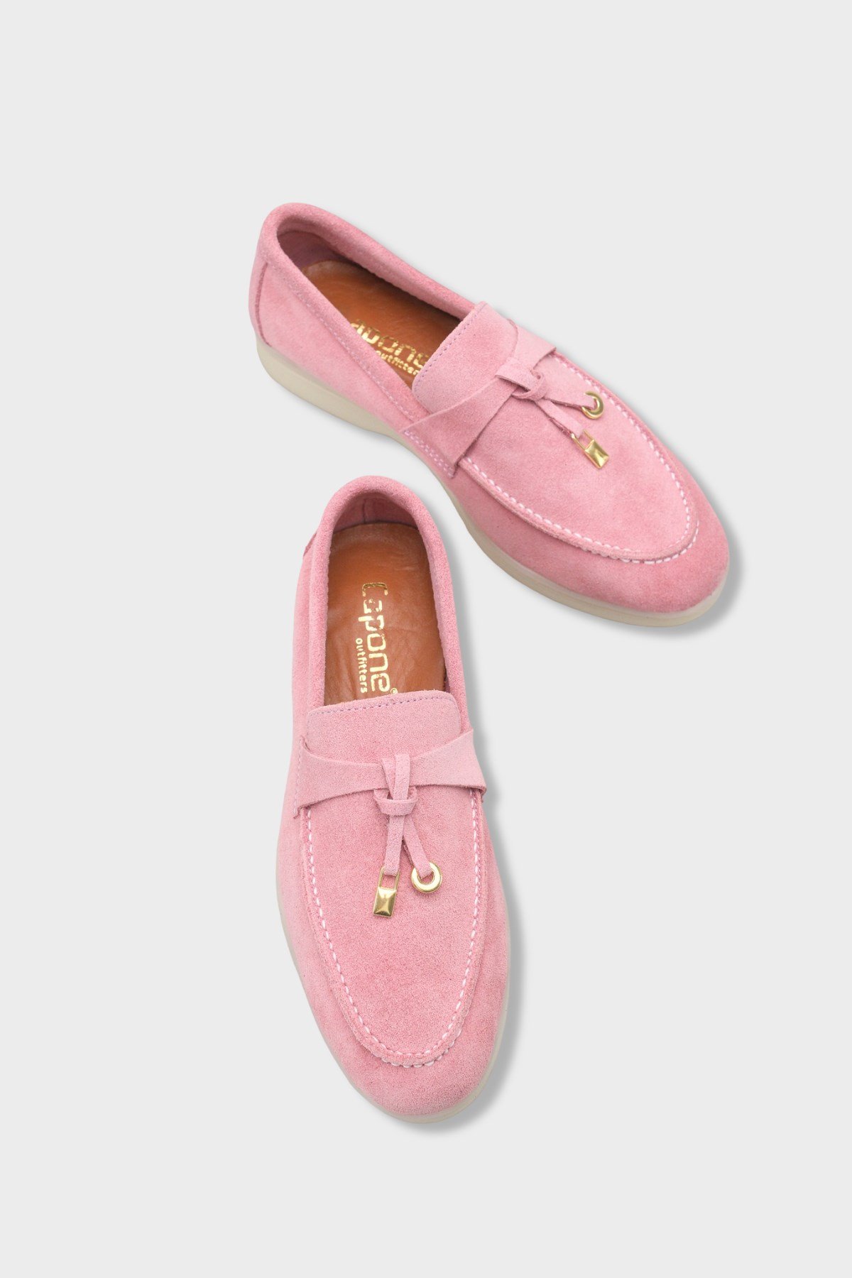 Capone Vikki Genuine Leather Women Pink Loafer