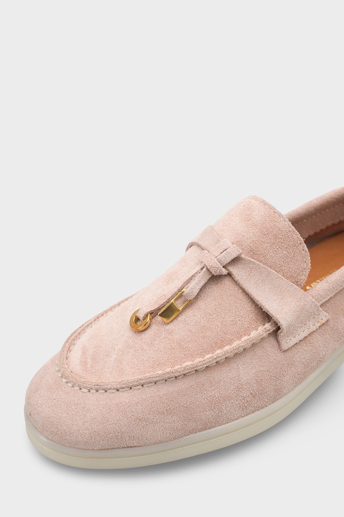 Capone Vikki Genuine Leather Women Powder Loafer