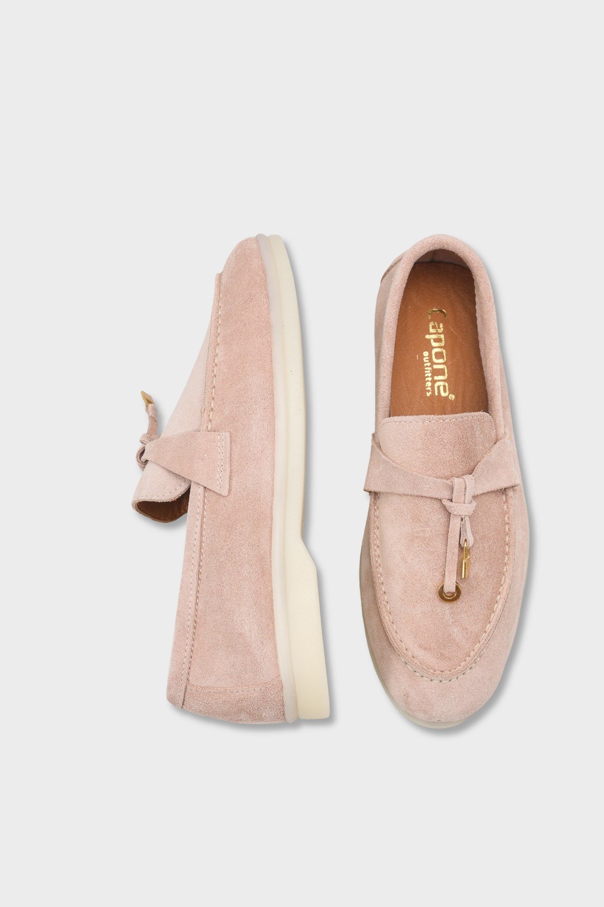 Capone Vikki Genuine Leather Women Powder Loafer