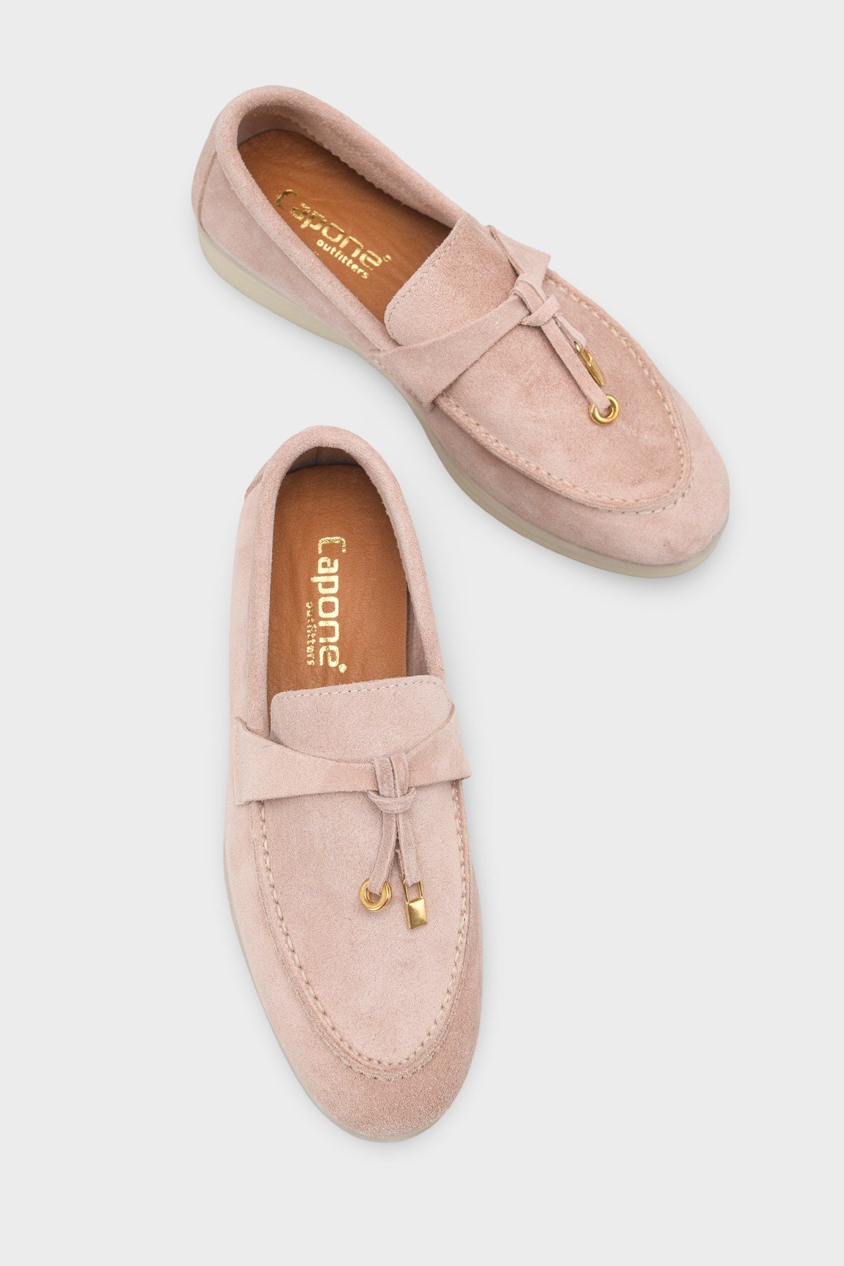 Capone Vikki Genuine Leather Women Powder Loafer