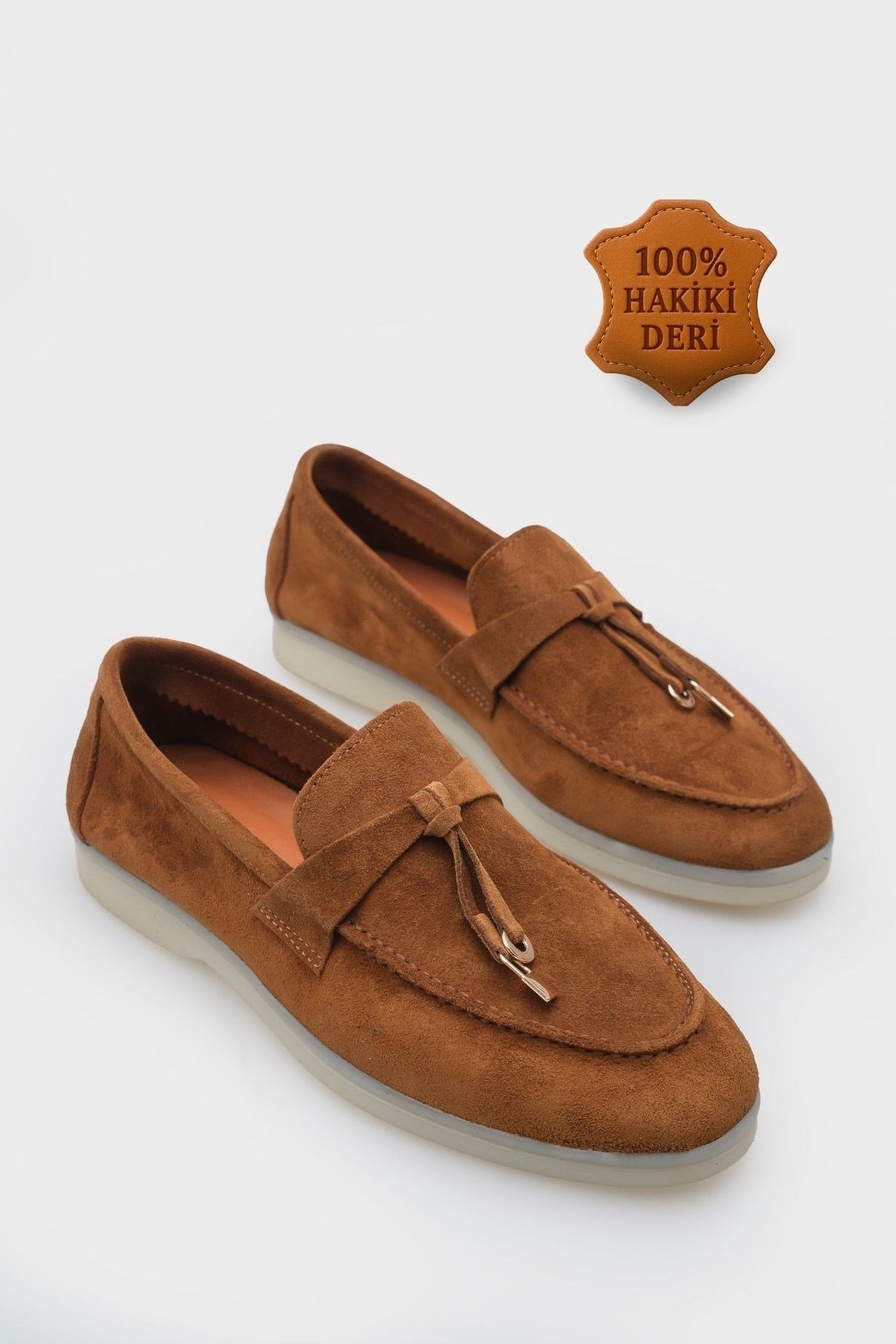 Capone Vikki Genuine Leather Women Tan Loafer