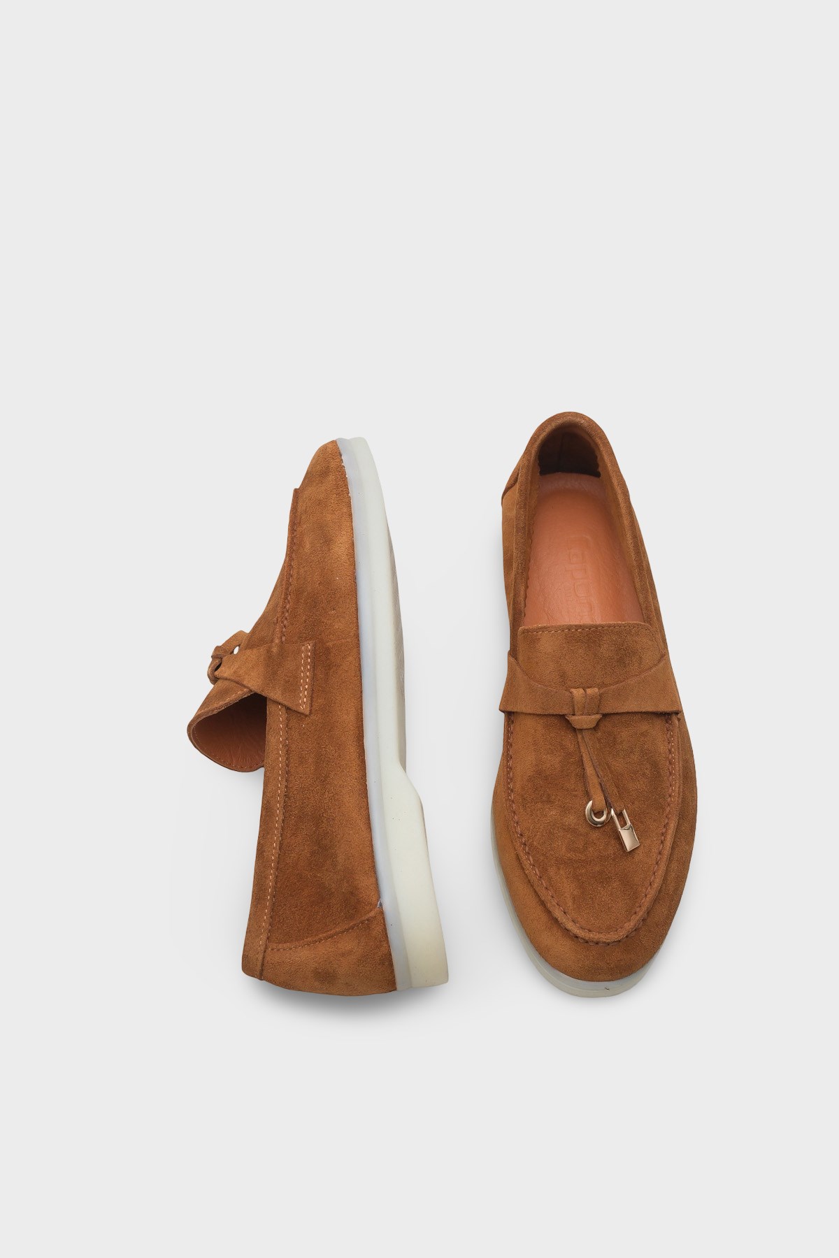 Capone Vikki Genuine Leather Women Tan Loafer