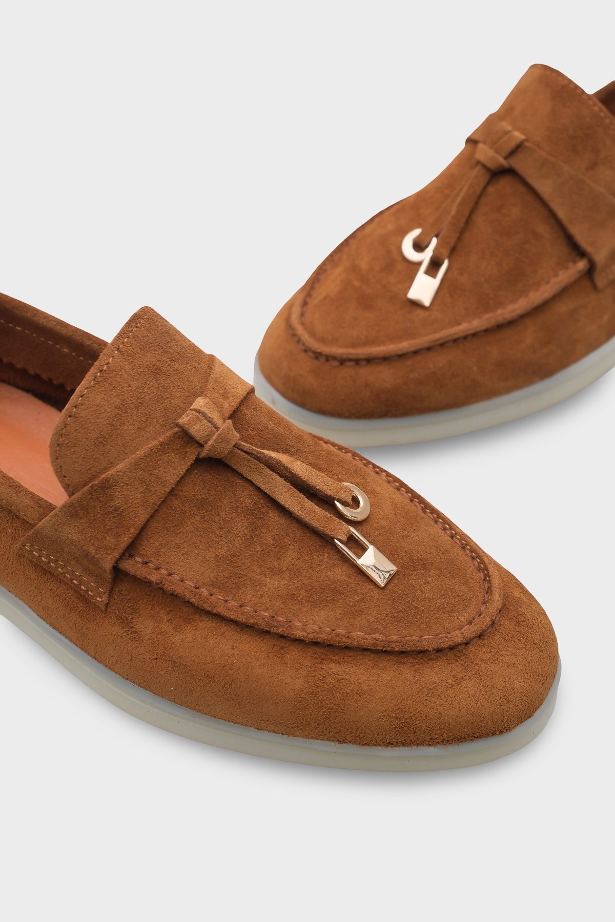 Capone Vikki Genuine Leather Women Tan Loafer