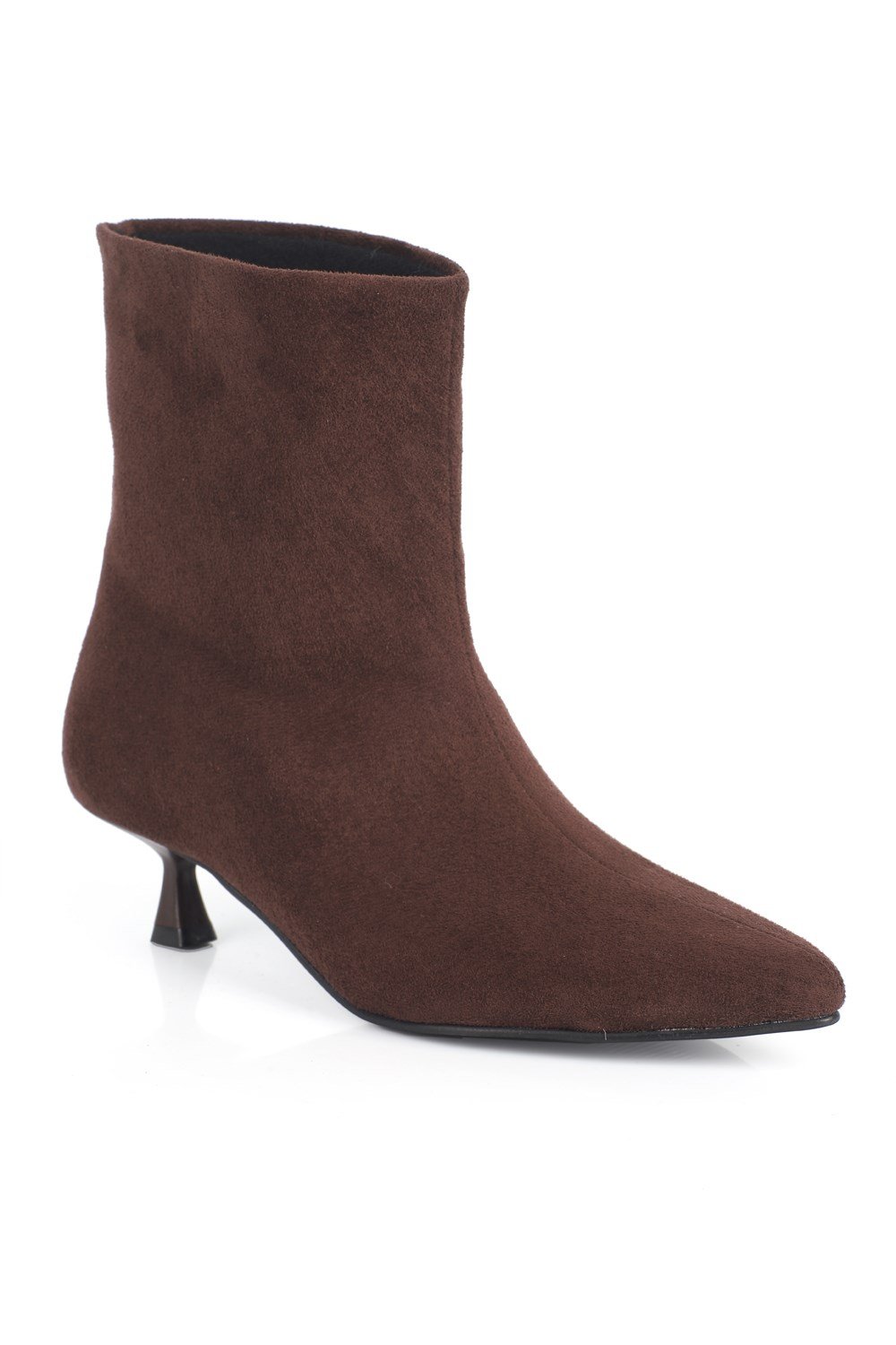 Capone Viola Pointed Toe Pull-On Women Sued Brown Boot