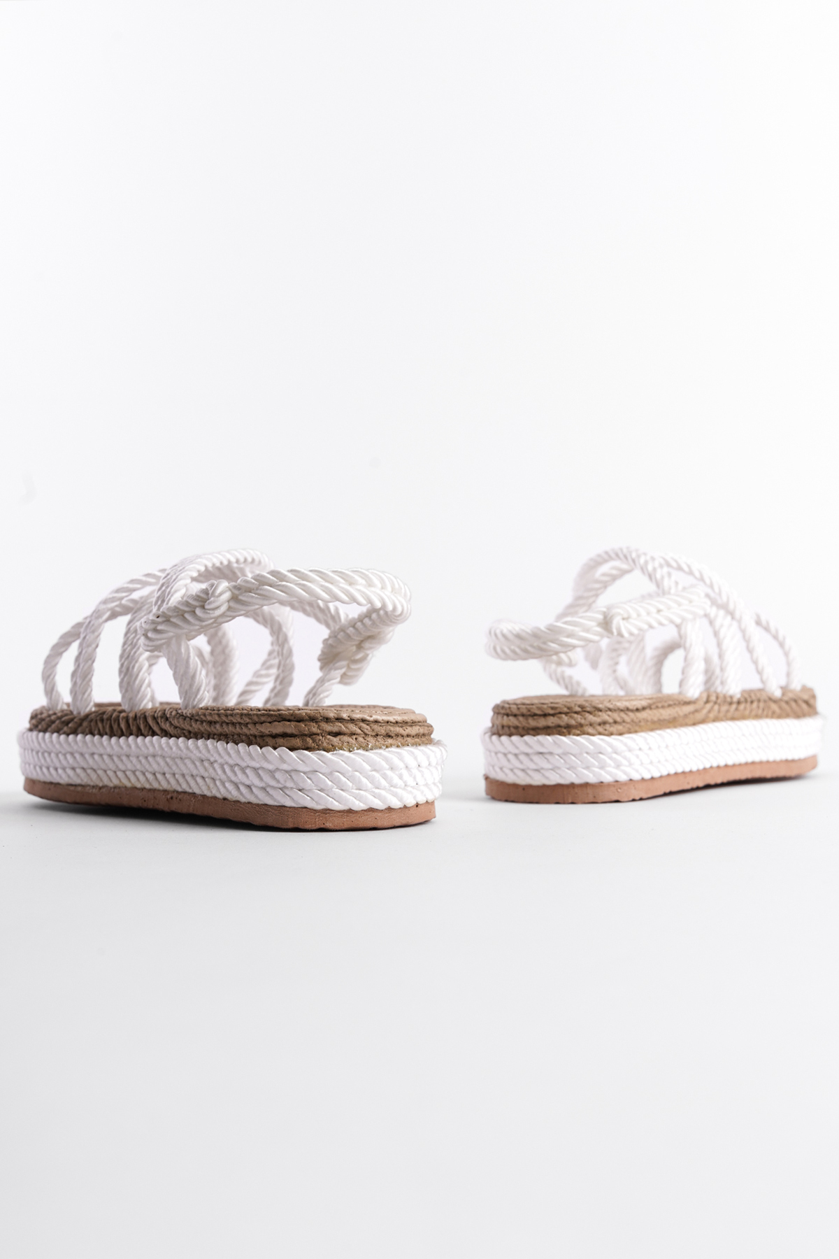 Capone Wedge Heel Rope Woman Sandals