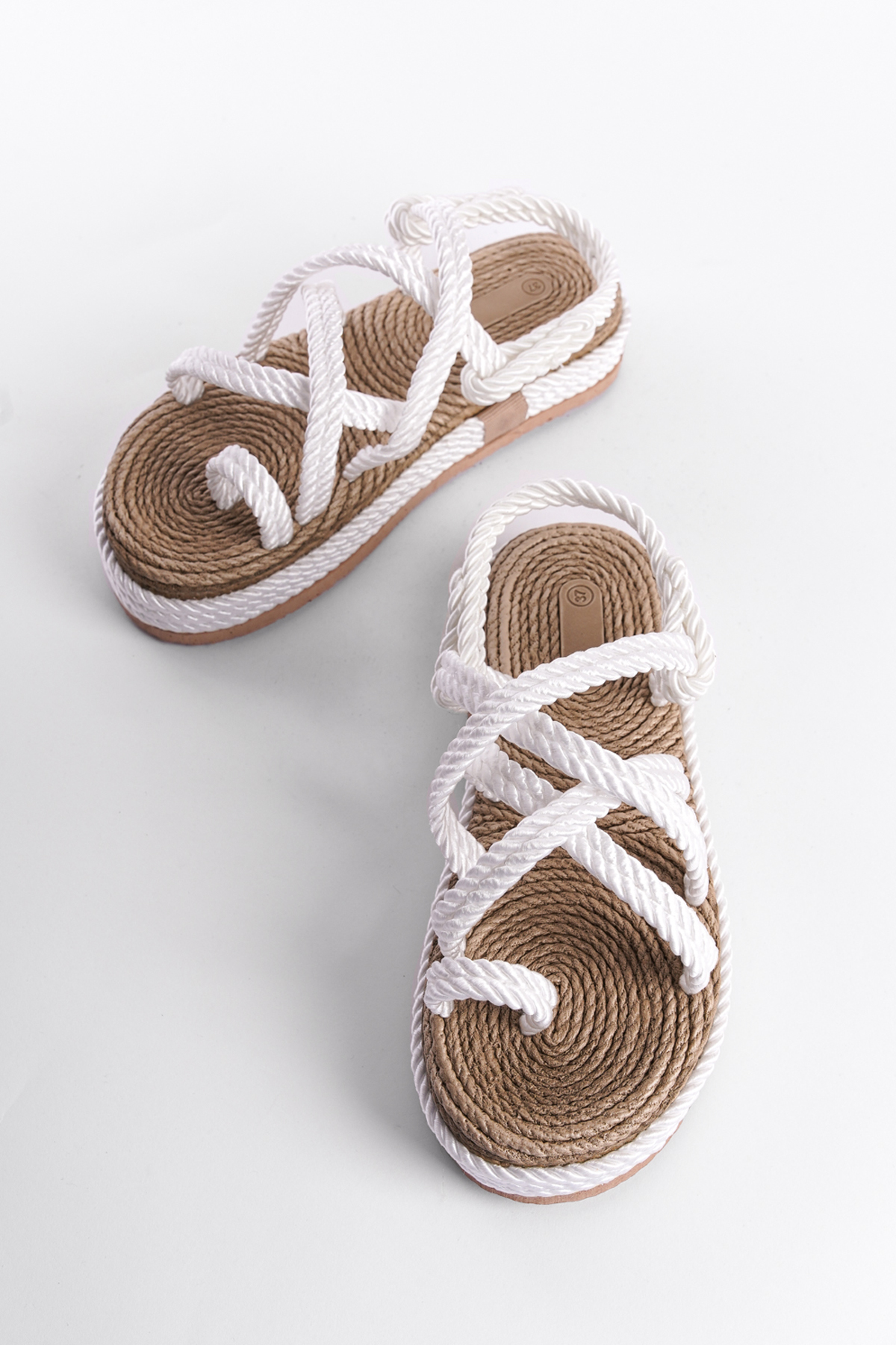 Capone Wedge Heel Rope Woman Sandals