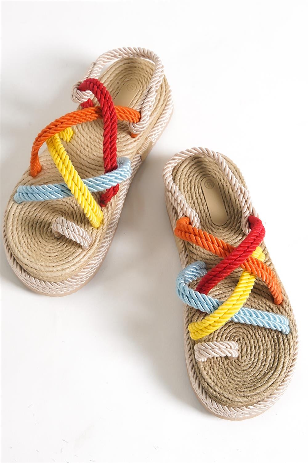 Capone Wedge Heel Rope Woman Sandals