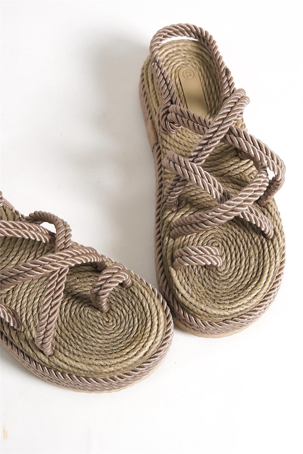 Capone Wedge Heel Rope Woman Sandals