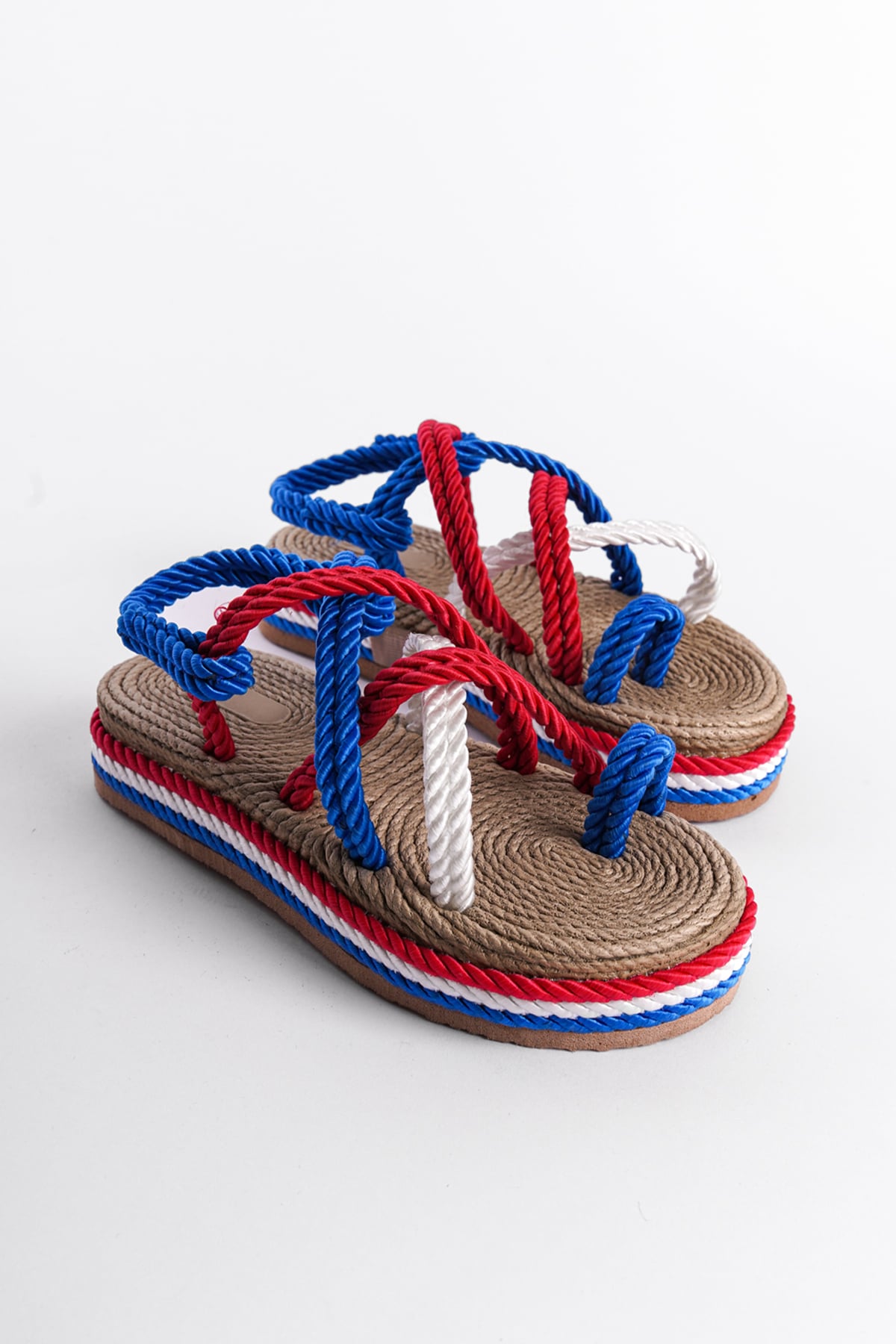 Capone Wedge Heel Rope Woman Sandals