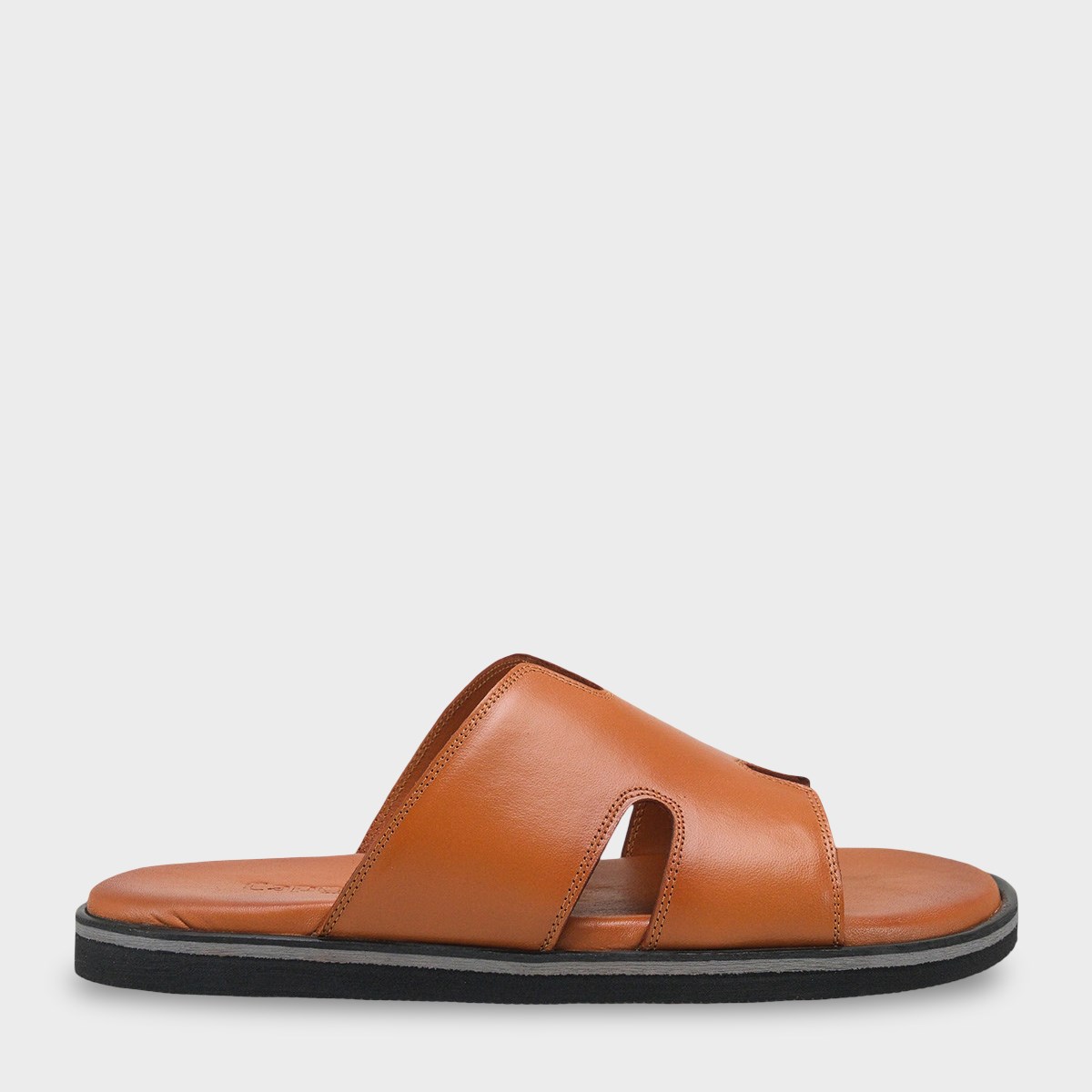 Capone Wide H Strap Men Sandal
