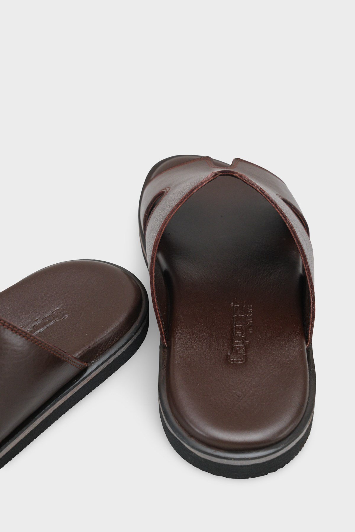 Capone Wide H Strap Men Sandal