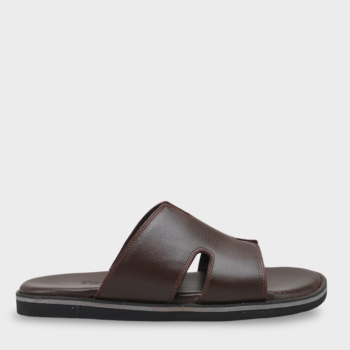 Capone Wide H Strap Men Sandal